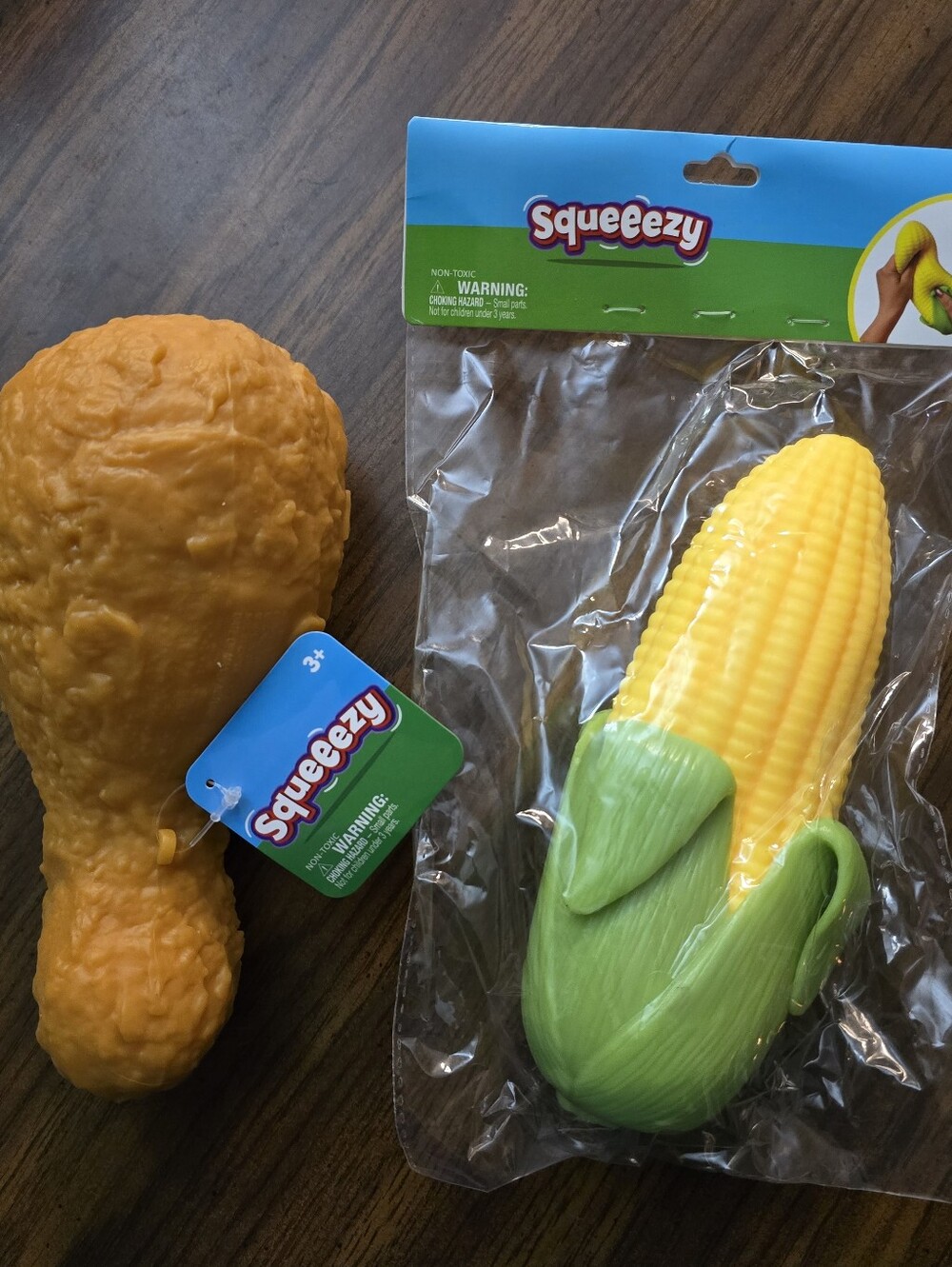 Squeeezy Corn & Chicken Drumstick